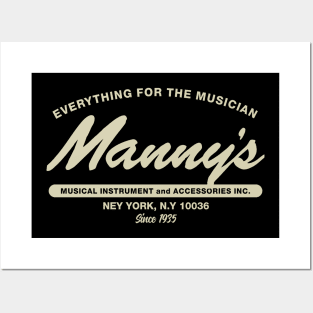 Mannys Music 1935 Posters and Art